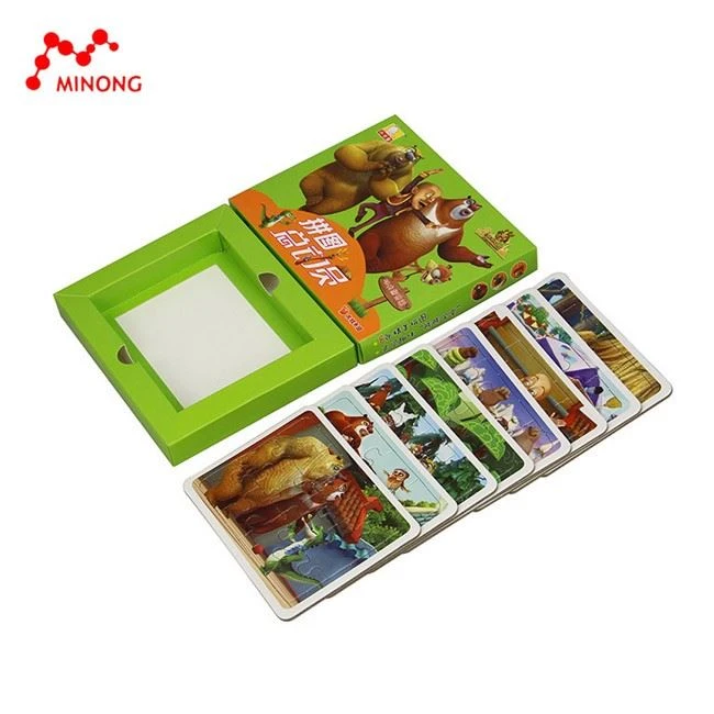 children coloring Paper Puzzle