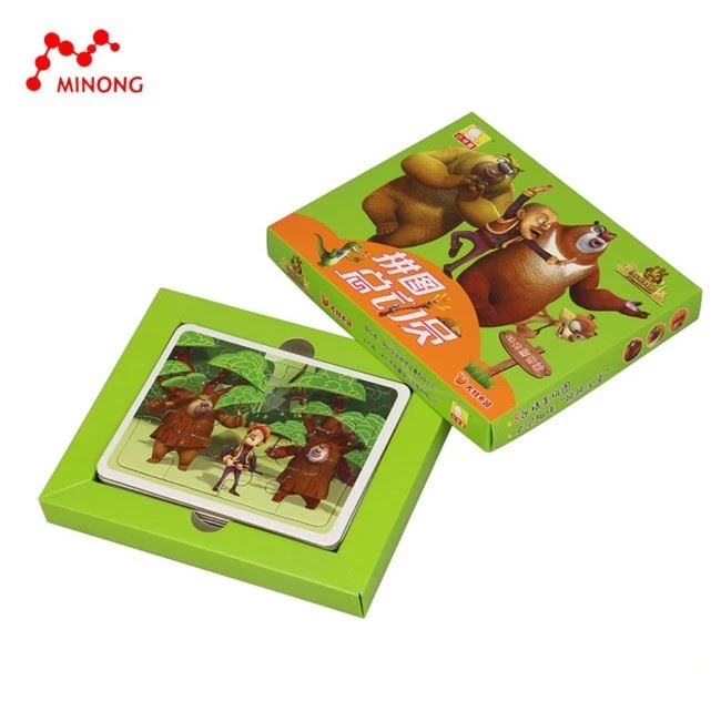 children coloring Paper Puzzle china factory