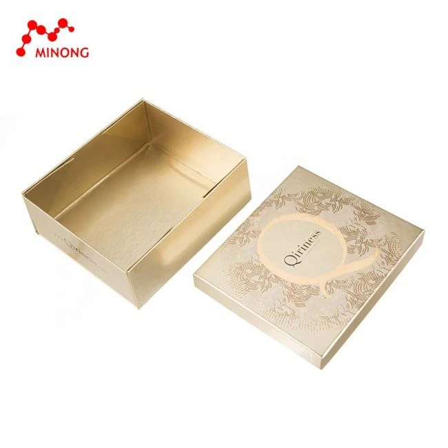 Folding Paper Boxes Of Gold Paper china manufacturers