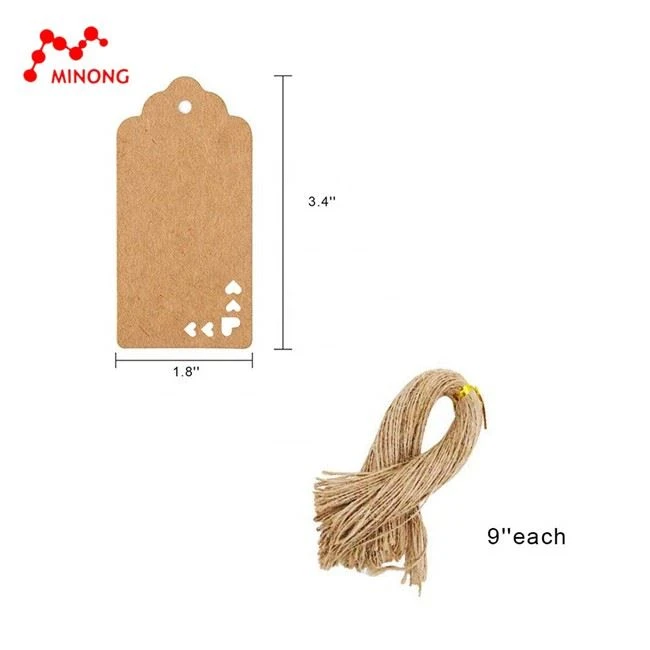 Kraft paper tag suppliers china